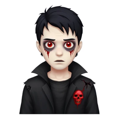 male ghoul (tokyo ghoul) sticker