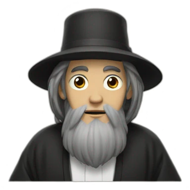 Hasidic Goemon sticker