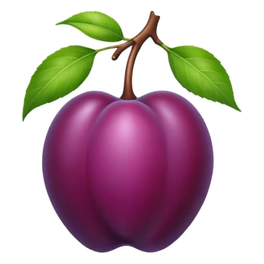 plum sticker