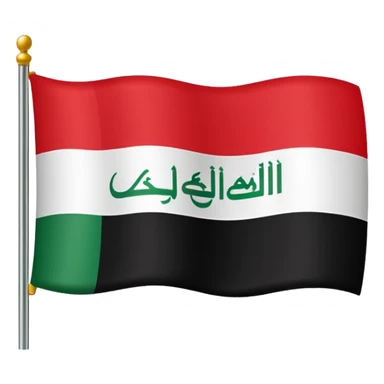 iraqi flag sticker