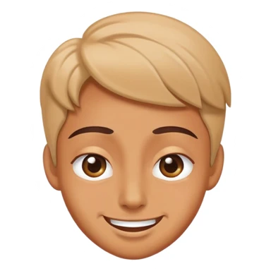 Eye roll with smile sticker