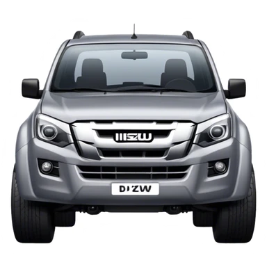 Isuzu D-MAX - Isuzu (Model Year: 2024) (Iconic colour: Grey) sticker