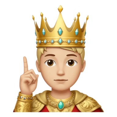 🖕🏻+👑 sticker