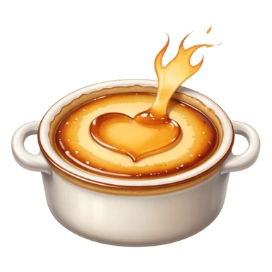 creme brulee sticker