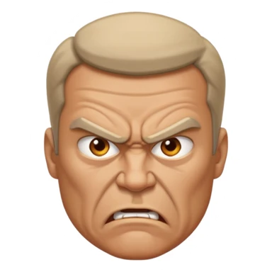 Furious Angry dad  sticker