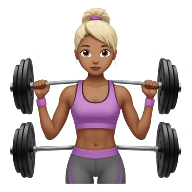 weights gym sticker