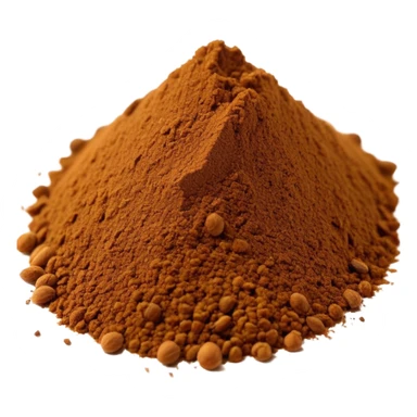 ground garam masala spice sticker