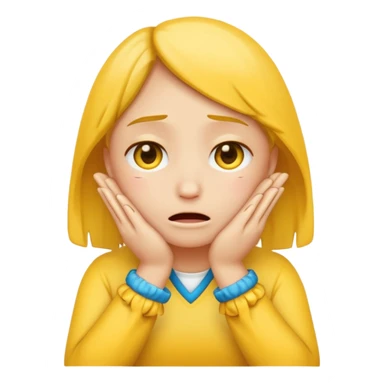 sobbing emoji thats praying sticker