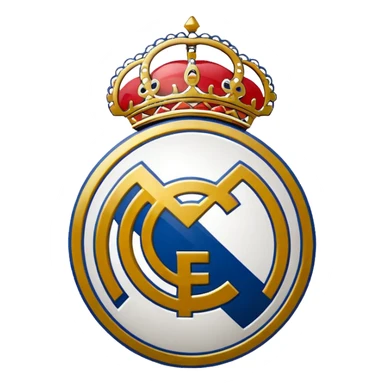 Real madrid logo sticker