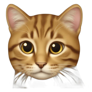 Du beurre sur le dos d'un chat sticker