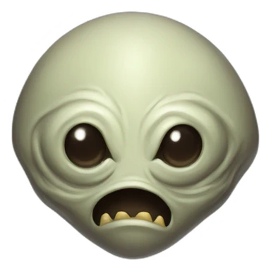 Alien character for RPG game  inspired by Hearthstone  sticker