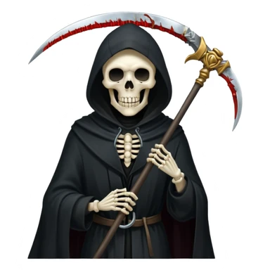 Grim reaper sticker