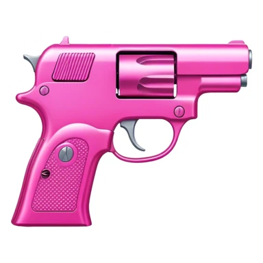 Pink pistol sticker
