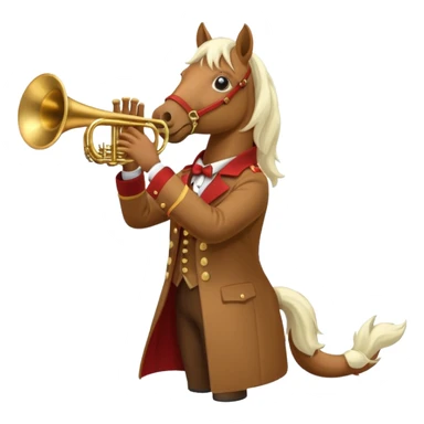 horse Musician sticker