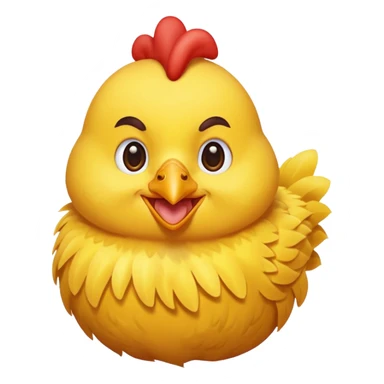 chicken good morning banner sticker