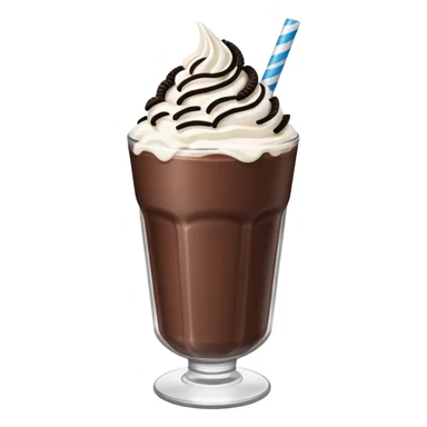 milkshake chocolate oreo sticker