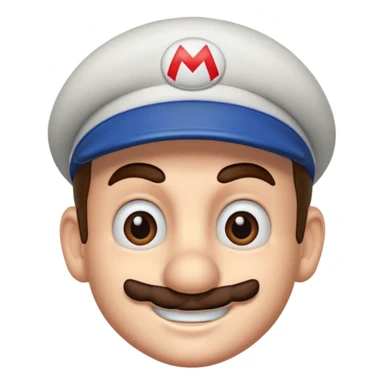 mario with one eyebrow up  sticker