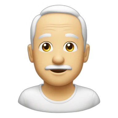 Monsieur en train de pleurer sticker