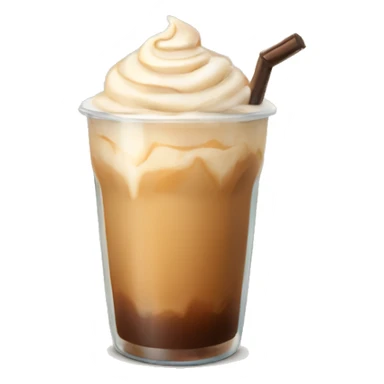 Iced Chai latte sticker