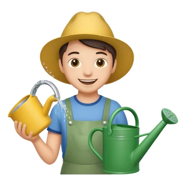 garden waterer sticker