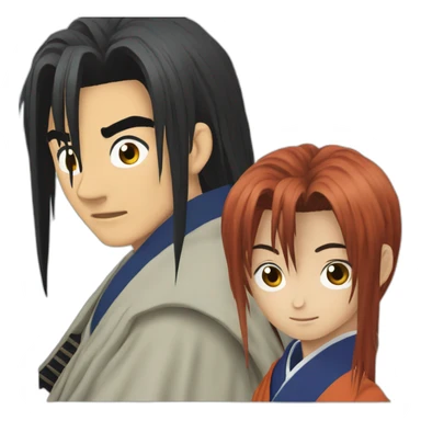 Rurouni Kenshin anime sticker
