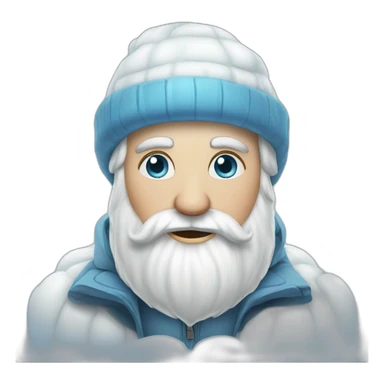 cool russian Father Frost sticker