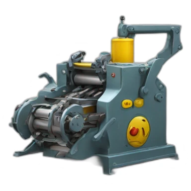 machine à pinces sticker