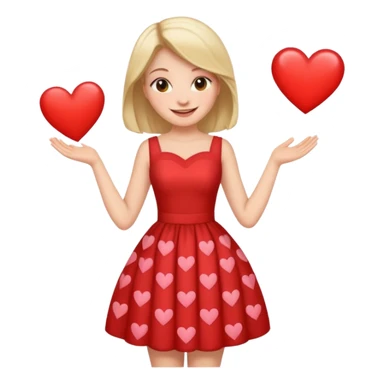 Good morning Lover with hearts  sticker