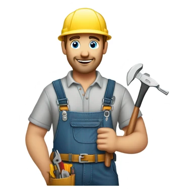 Handyman sticker