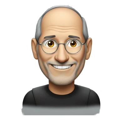  Steve jobs smiling sticker