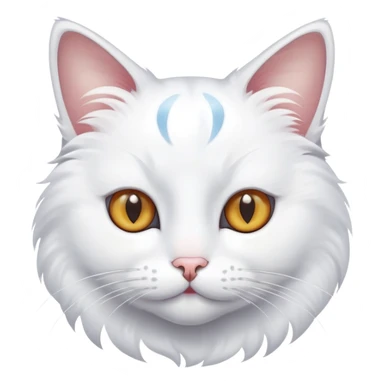 Cat that is dizzy with swirls as eyes sticker