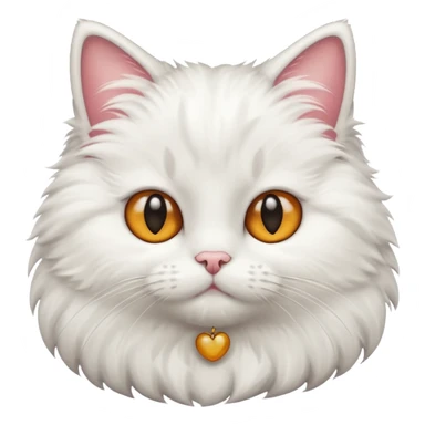 fluffy cat sticker