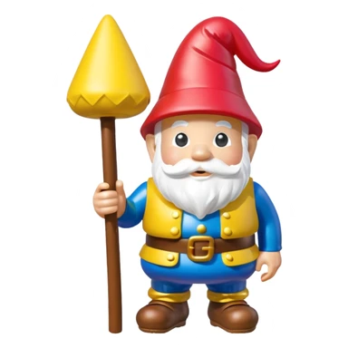   jeff koons style SPAM garden gnome inflatable balloon art sticker