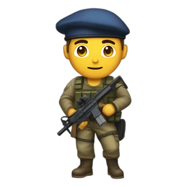 Counter Strike frenchman with beret sticker