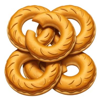 Murukku emoji so crunchy and attractive  sticker