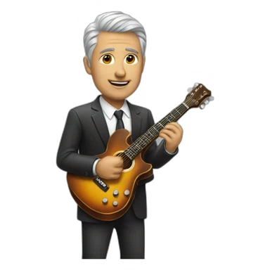 guitarist senior director sticker