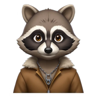 burglar raccoon portrait, head and shoulders only, key hanging on collar, stealthy look, nighttime thief vibe, 3D cartoon, mobile game icon style, clean background, no text, no watermark
 sticker
