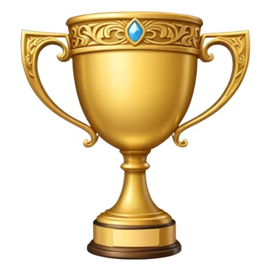 Winner's cup sticker