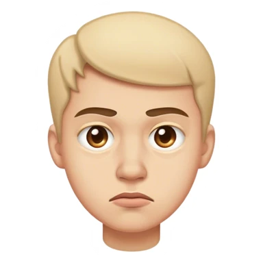 Side eye emoji with a disgusted face  sticker