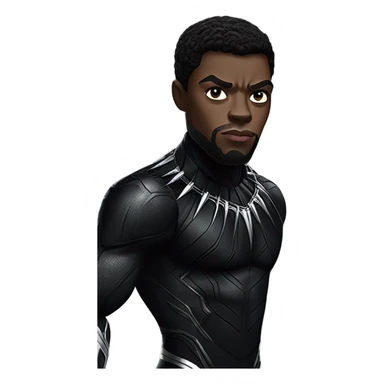 Black Panther Chadwick Boseman sticker