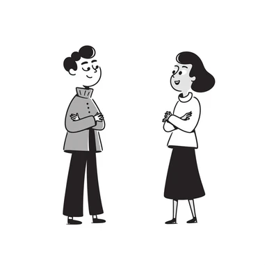 hand-drawn poop and pee characters in a humorous face-off sticker