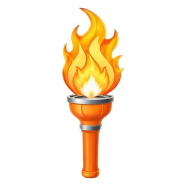 fire tourch sticker