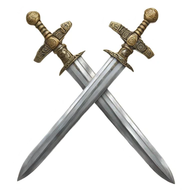 Holy sword of Jesus Christ 3 blades sticker