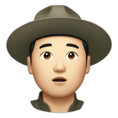 Kim jong hun sticker