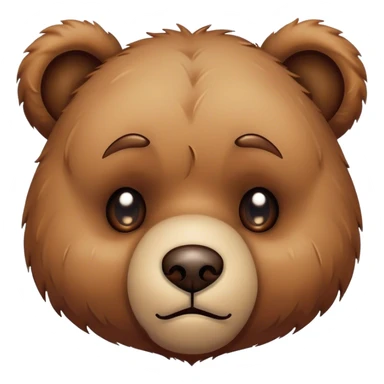 Sad teary eyed teddy  sticker