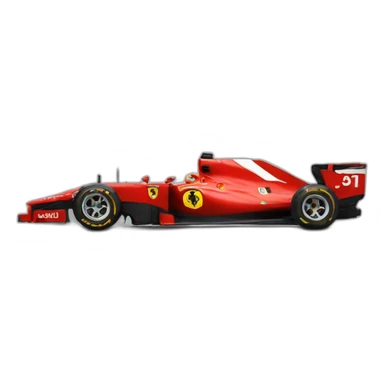 F1 car ferrari sticker