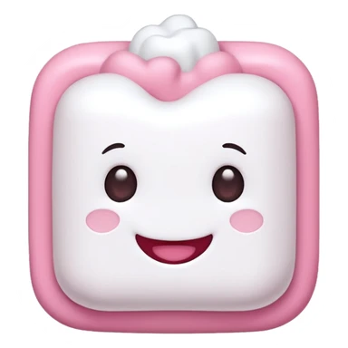 Marshmallow in love sticker