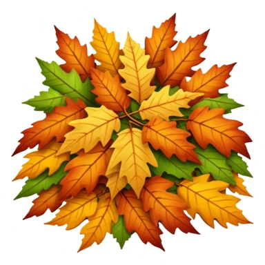 leaves sticker