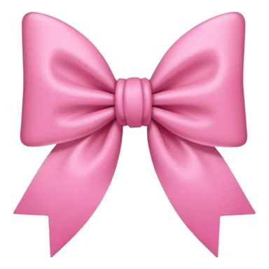 Pink coquette aesthetic bow paler sticker