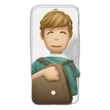 Lo que sientes al encontrar tu celular, tras haberlo dejado en un sitio público sticker